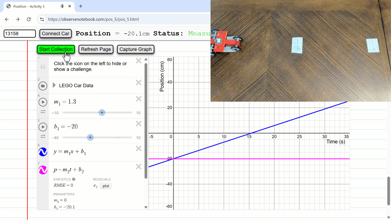 Animated demonstration of the LEGO Car activity